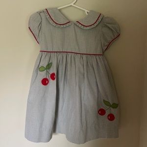 Little English 3T cherry dress